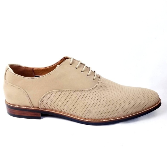 Call It Spring Mens Oxford Shoes Size 12 Beige Tan - Picture 2 of 7